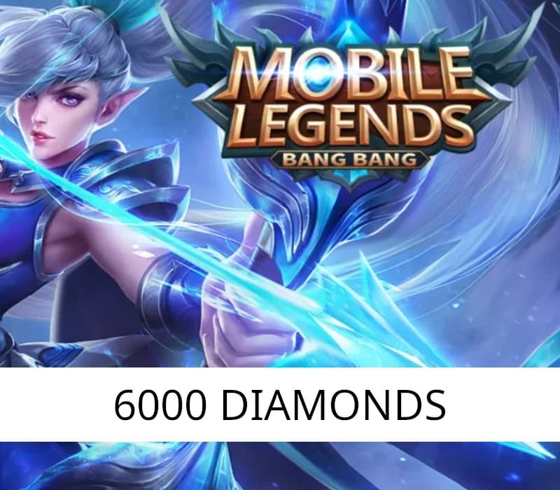 Mobile Legends 100 USD - 6000 Diamonds