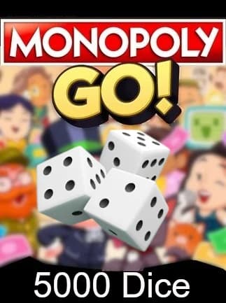 MONOPOLY GO! | 5000 Dice - (Android, iOS) - MMOPIXEL Key -