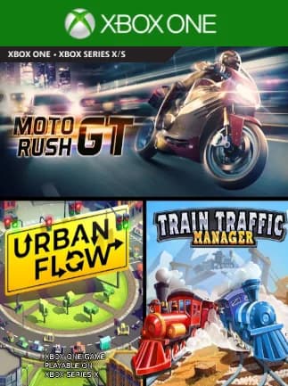 Moto Rush GT + Urban Flow + Train Traffic Manager (Xbox One) - Xbox Live Key - ARGENTINA