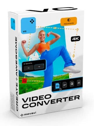 Movavi Video Converter 2025 (PC) (1 Device, Lifetime)  - Movavi Key -