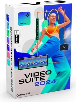 Movavi Video Suite 2024 - (1 Device, 1 Year) - Movavi Key -