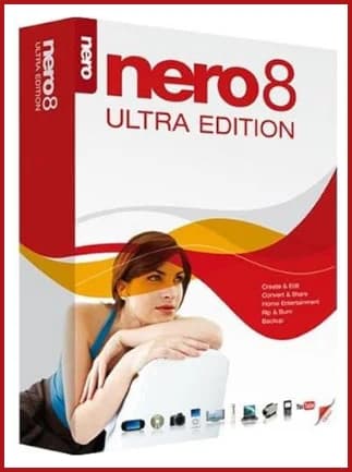 Nero 8 | Ultra Edition (PC) (1 Device, Lifetime) - Nero Key -