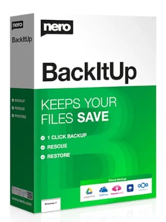 Nero BackItUp 2023 (PC) (1 PC, 1 Year) - Nero Key -
