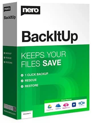 Nero BackItUp 2024 (PC) (1 Device, Lifetime)  - Nero Key -
