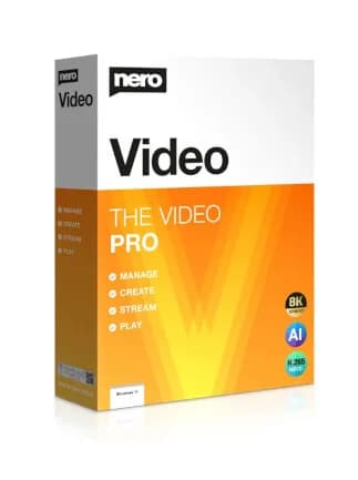 Nero video 2025 (PC) (1 Device, 1 Year)  - Nero Key -