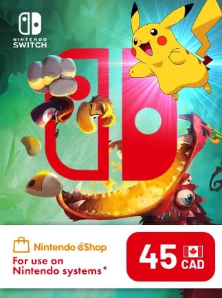 Nintendo eShop Card 45 CAD - Nintendo eShop Key - CANADA