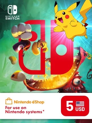 Nintendo eShop Card 5 USD - Nintendo eShop Key - NORTH AMERICA