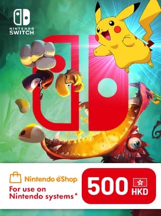 Nintendo eShop Card 500 HKD - Nintendo eShop Key - HONG KONG
