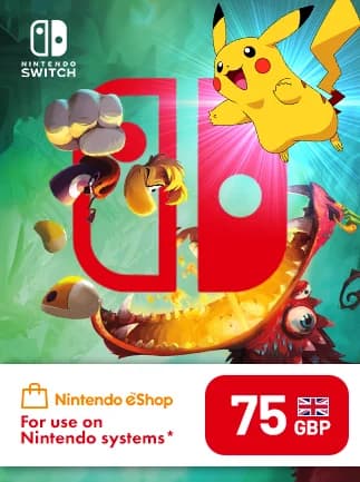 Nintendo eShop Card 75 GBP - Nintendo eShop Key - UNITED KINGDOM