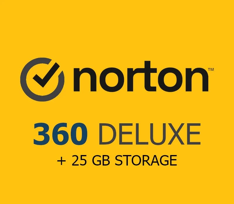 Norton 360 Deluxe NA Key + 25 GB Cloud Storage