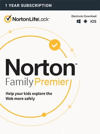 Norton Family Premier 1 Year - NortonLifeLock Key -
