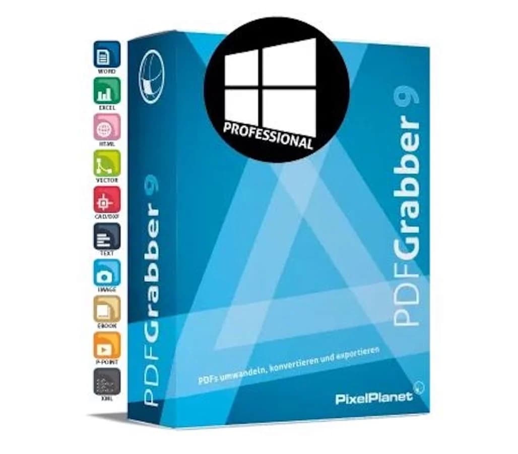 PixelPlanet PdfGrabber 9 Professional PC