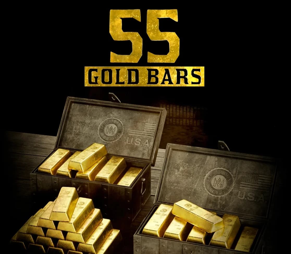 Red Dead Online - 55 Gold Bars XBOX One