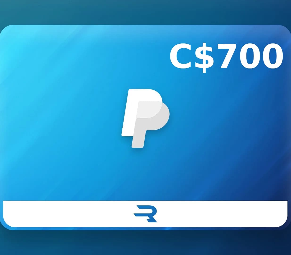 Rewarble PayPal CAD 700 Gift Card