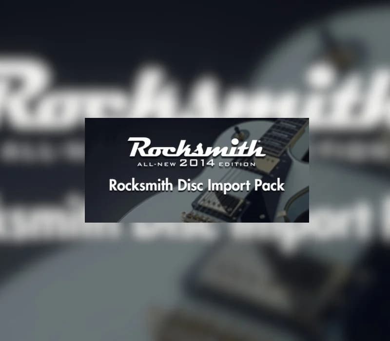 Rocksmith 2014 - Disc Import Tool