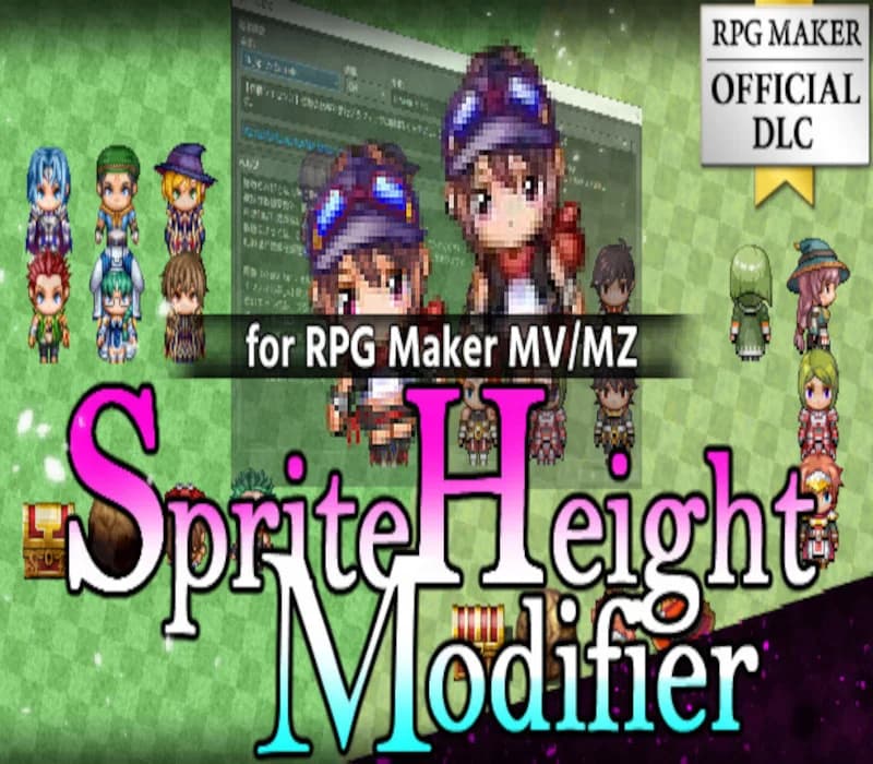 RPG MAKER MZ - Sprite Height Modifier DLC PC Steam