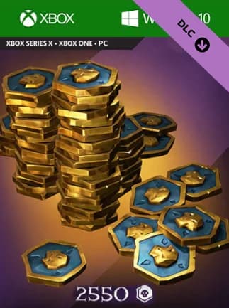 Sea of Thieves Ancient Coins 2550 (Xbox Series X/S, Windows 10) - Xbox Live Key -