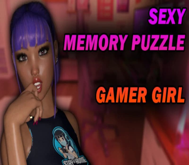 Sexy Memory Puzzle - Gamer Girl PC Steam