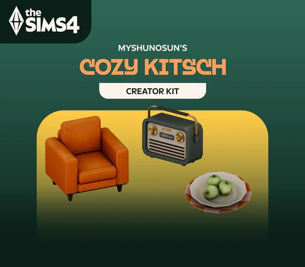The Sims 4 - Cozy Kitsch Kit DLC EU PC EA App