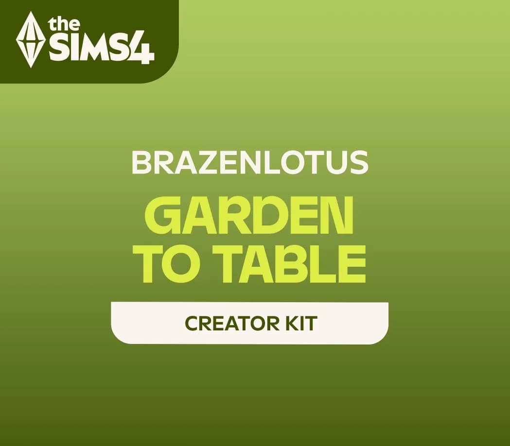 The Sims 4 - Garden to Table Kit DLC PC EA App