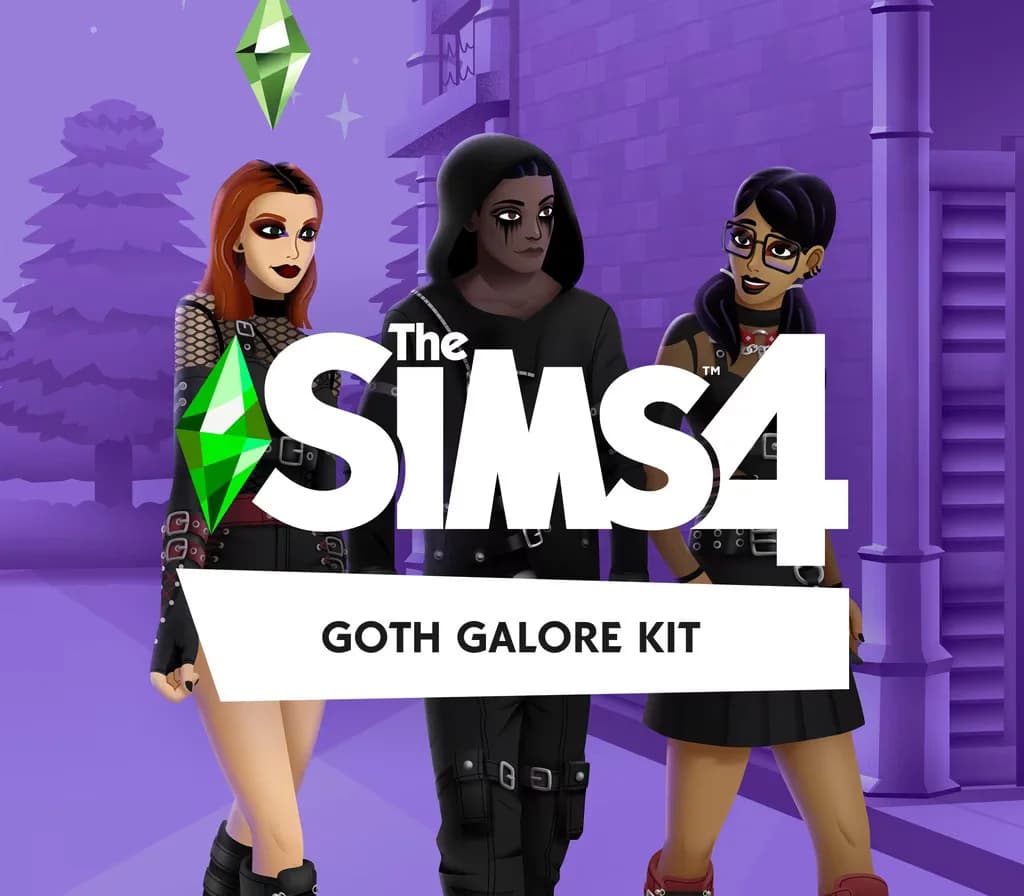 The Sims 4 - Goth Galore Kit DLC EA App