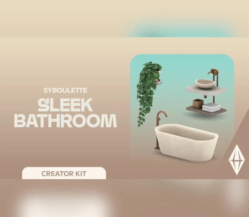The Sims 4 - Sleek Bathroom Kit DLC PC EA App