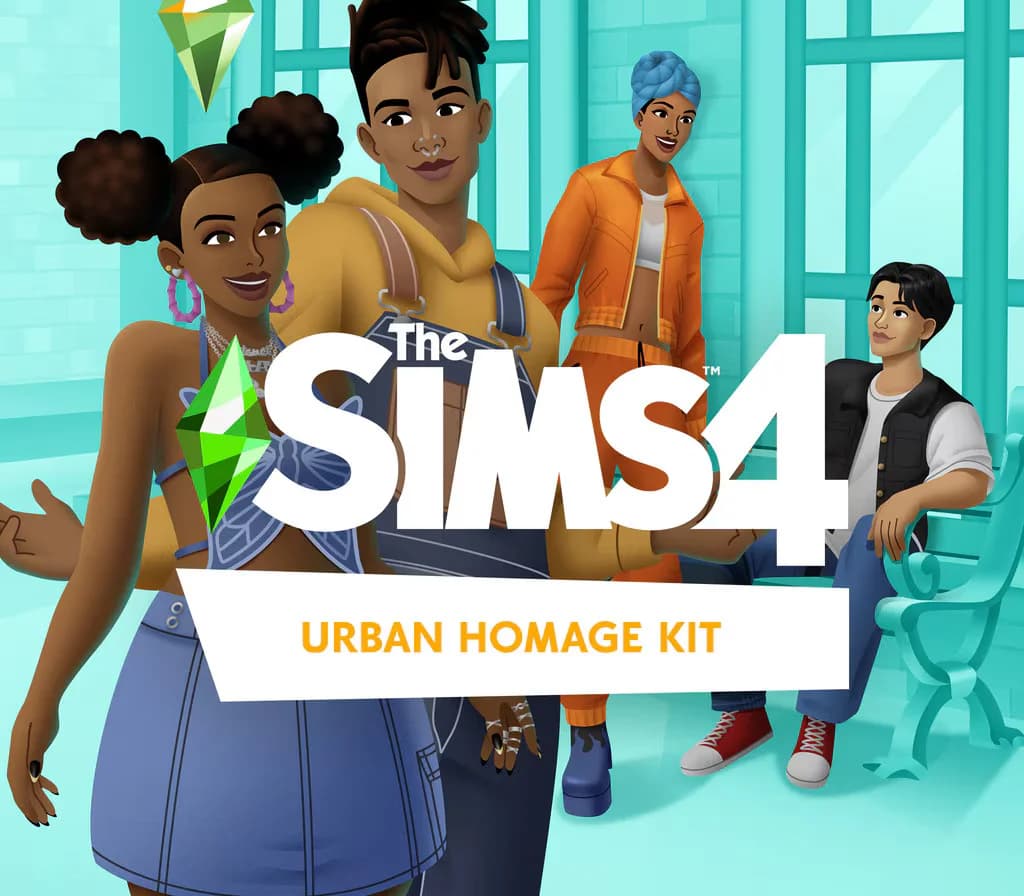 The Sims 4 - Urban Homage Kit DLC PC EA App