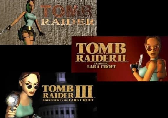 Tomb Raider I + II + III Bundle