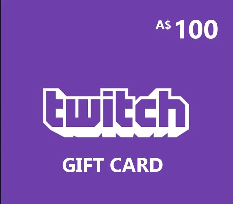 Twitch A$100 Gift Card