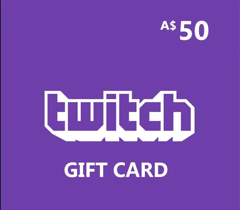 Twitch A$50 Gift Card