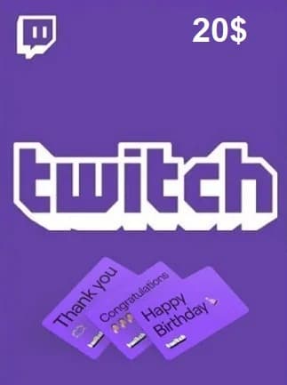Twitch Gift Card USD US $50