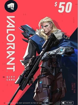 Valorant Gift Card USD NA $50