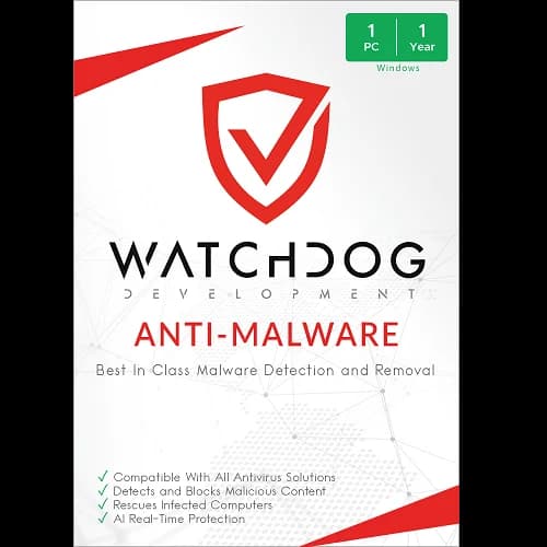 Watchdog Anti-Malware 1 PC 1 Year