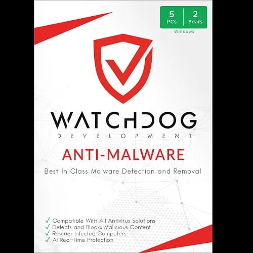 Watchdog Anti-Malware 5 PC 2 Years - Key -