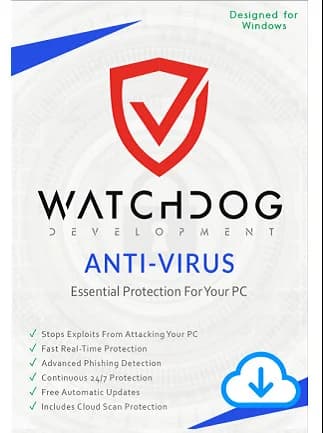 Watchdog Anti-Virus (1 PC, 1 Year) - Key -