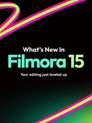 Wondershare Filmora 15 Video Editor (PC) (1 Device, 1 Month)  - Wondershare Key -