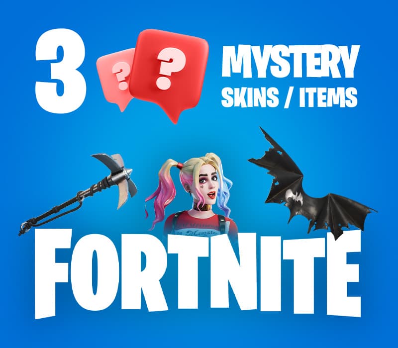 3 Mystery Fortnite Skins / Items