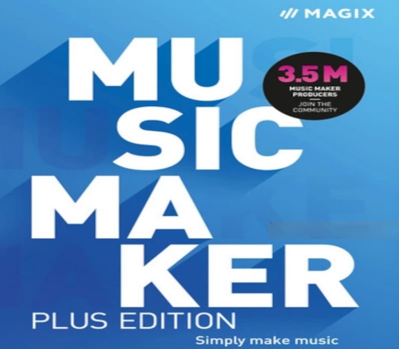 MAGIX Music Maker Plus 2021 Digital Download