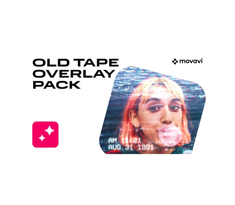 Movavi Video Suite 2023 - Old Tape Overlay Pack DLC Steam