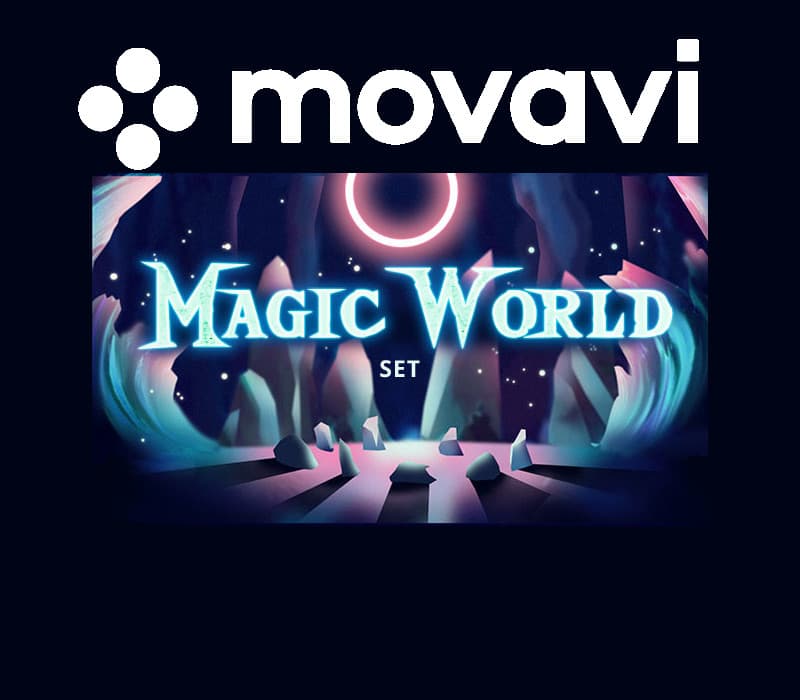 Movavi Video Editor Plus 2021 Effects - Magic World Set Steam
