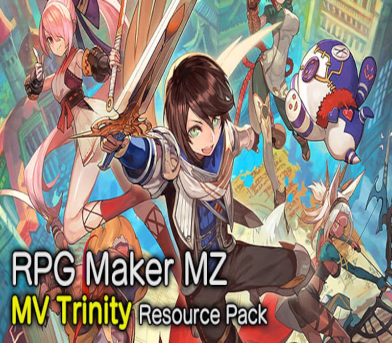 RPG Maker MZ - MV Trinity Resource Pack DLC Steam