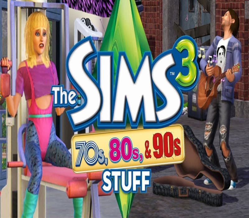 The Sims 3 - 70s, 80s, & 90s Stuff Pack DLC PC EA App