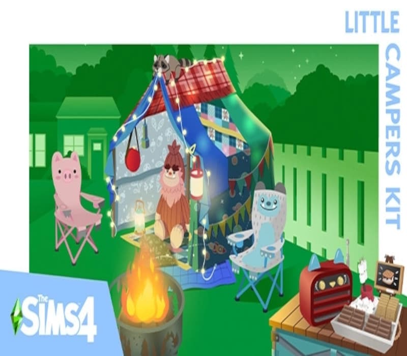 The Sims 4 - Little Campers Kit DLC PC EA App