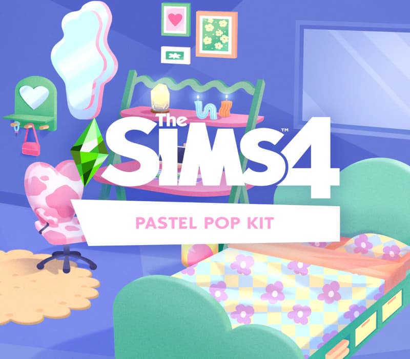 The Sims 4 - Pastel Pop Kit DLC PC EA App