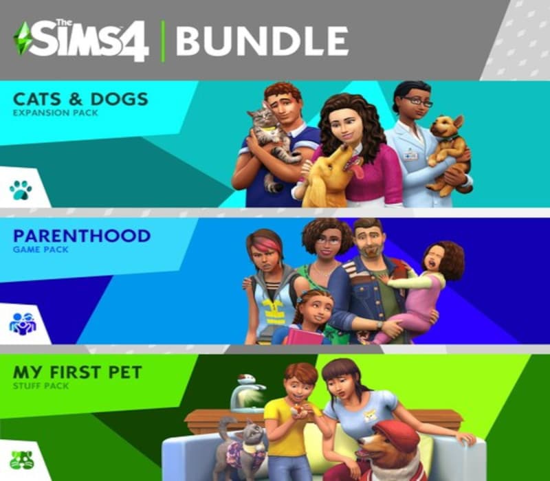 The Sims 4 - The Sims 4 Pet Lovers Bundle DLC PC EA App