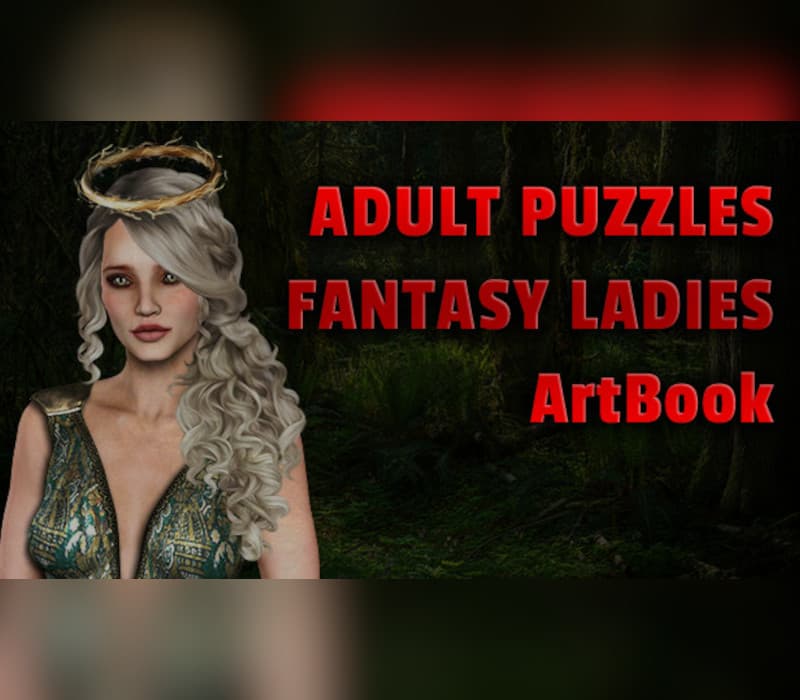 Adult Puzzles - Fantasy Ladies ArtBook Steam