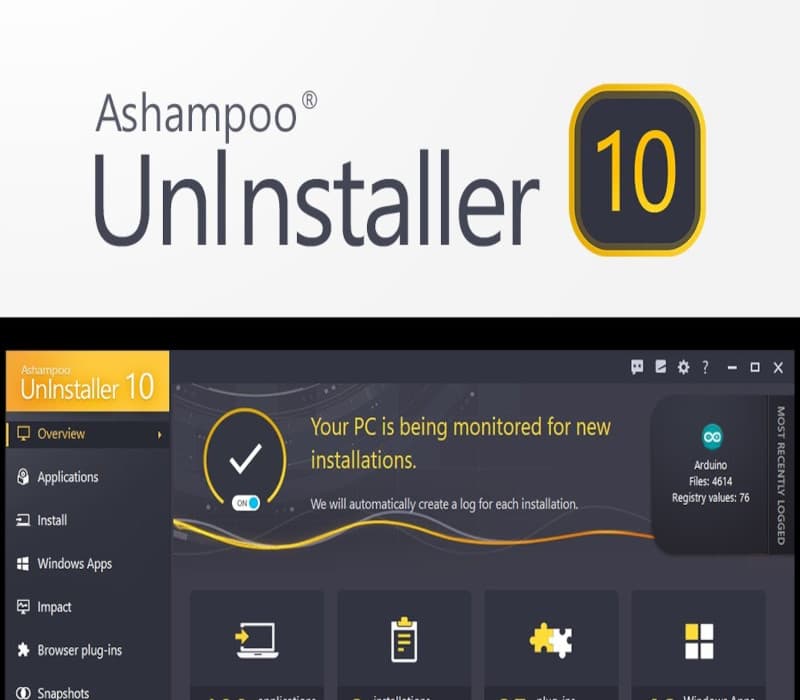 Ashampoo UnInstaller 10 Activation