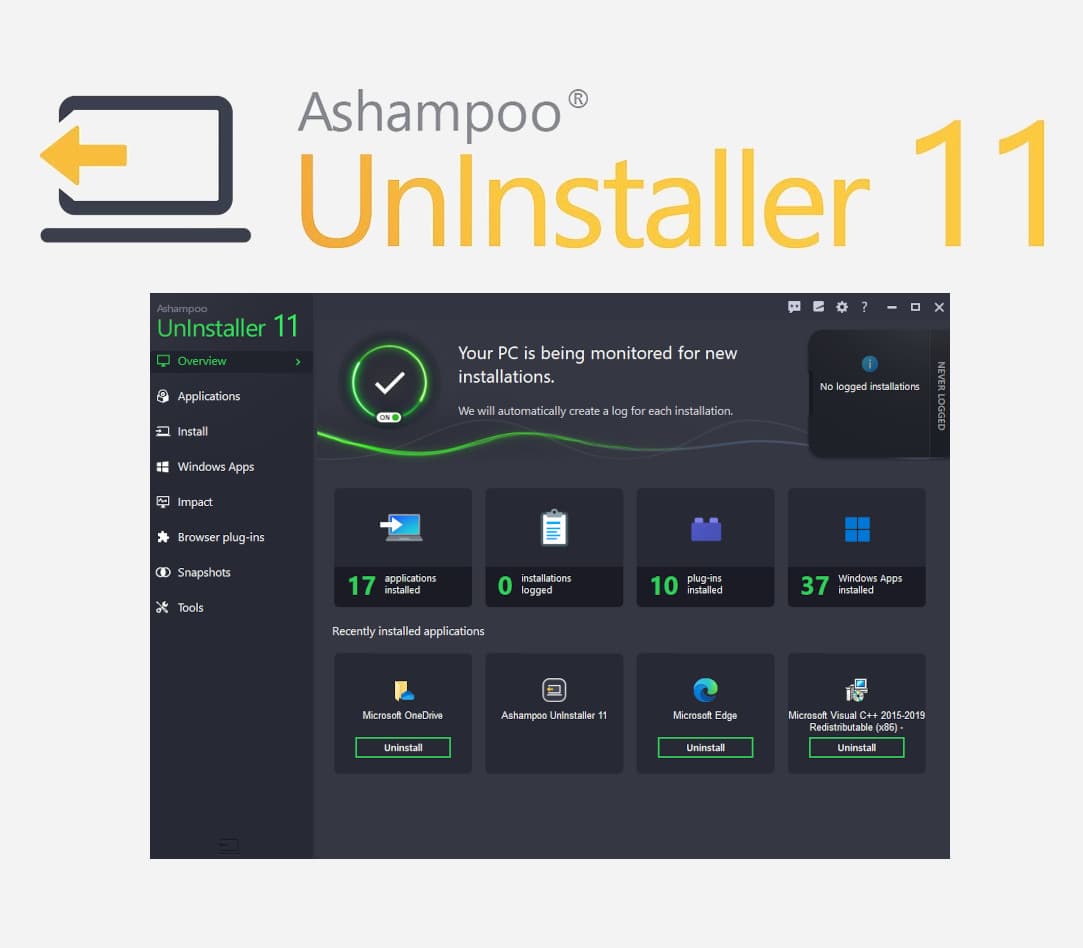 Ashampoo UnInstaller 11 Activation