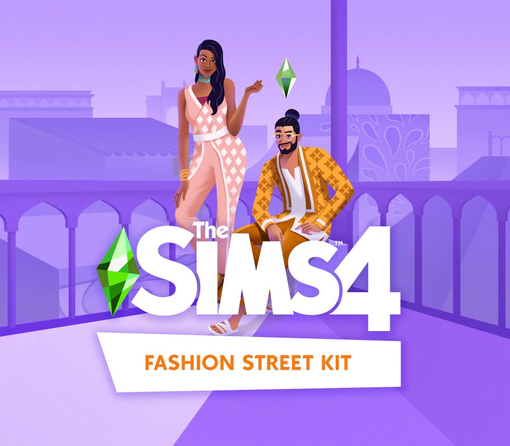The Sims 4 - Fashion Street Kit DLC PC EA App