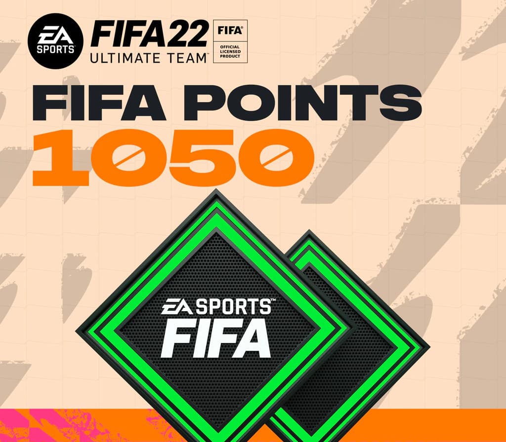 FIFA 22 Ultimate Team - 1050 FIFA Points XBOX One / Xbox Series X|S